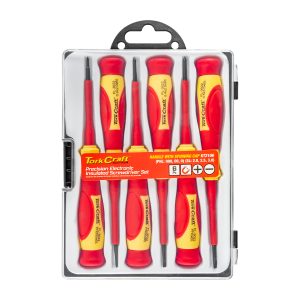 6PC PRECISION ELECTRONIC INSULATED SCREWDRIVER SET