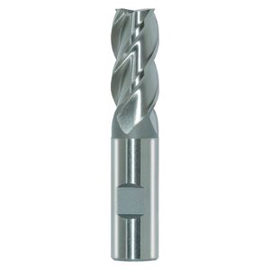 HSSCO8 END MILL Z4 8.0 40 SHORT DIN 844B TYPE N