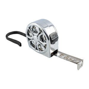 MEASURING TAPE WATERPROOF 5M X 19MM S/STEEL BLADE