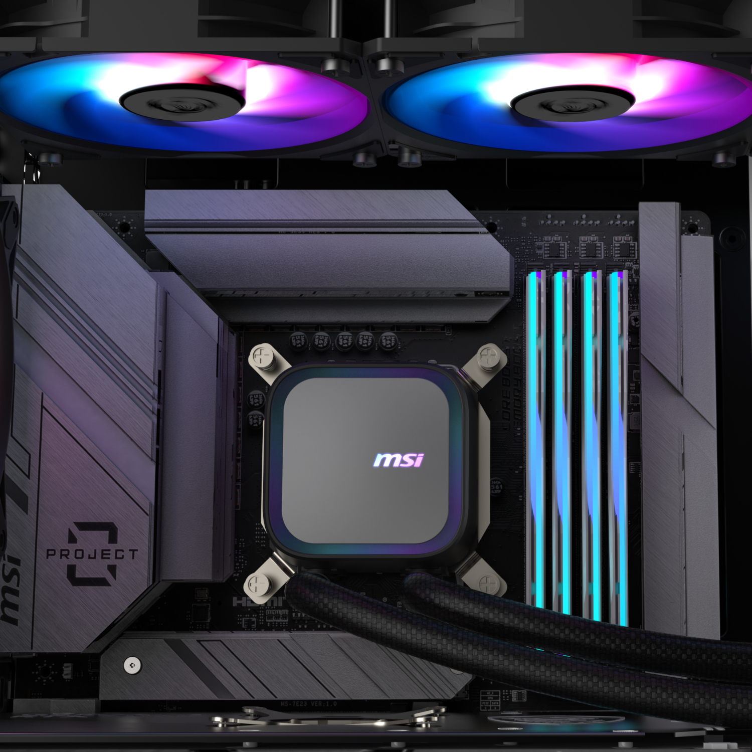 MPGCORELIQUIDA13240_MSI-MAG-Coreliquid-A13-240-AIO-Liquid-CPU-Cooler-Black_wr_04a