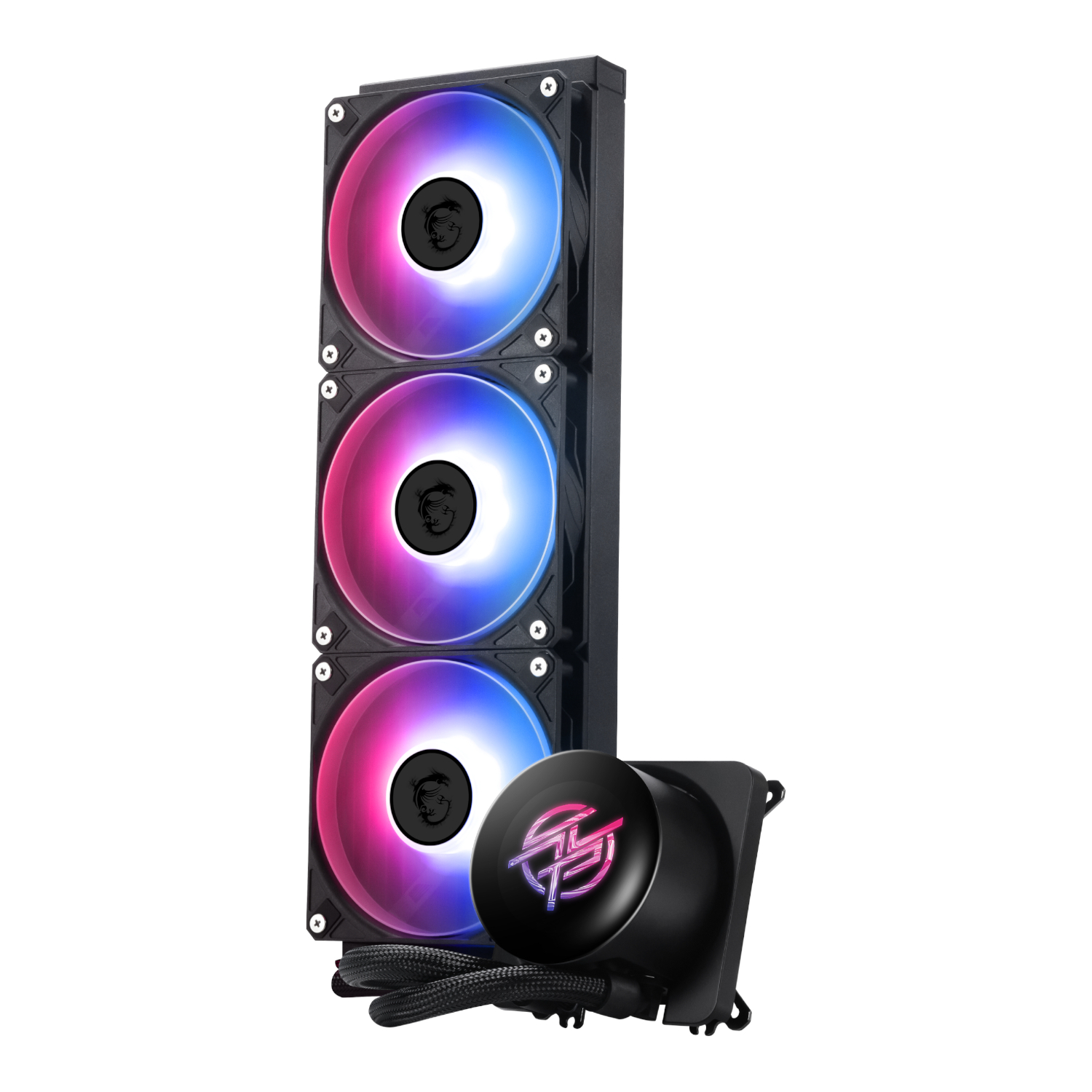 MPGCORELIQUIDP13360_MSI-MPG-Coreliquid-P13-360-AIO-Liquid-CPU-Cooler-Black_wr_03a
