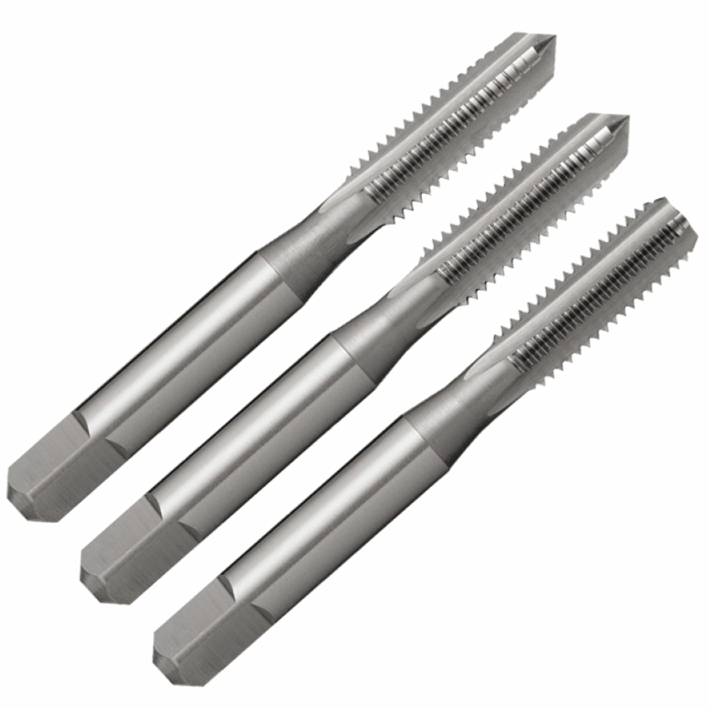 TAPS CARB.STEEL 8X1.25MM 3/PK