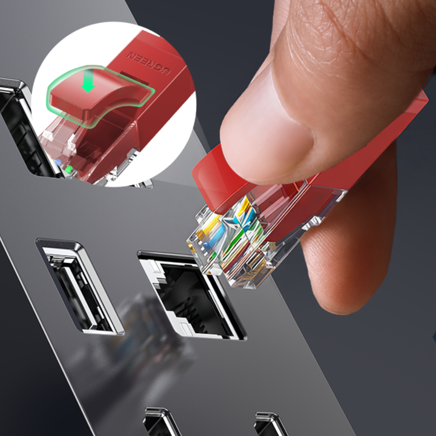 NW102-95507_UGREEN-RJ45-CAT6-Ethernet-0.5m-LAN-Network-Cable-Red-wr_ls01