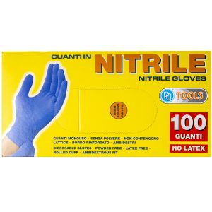 NITRILE GLOVES  EXTRA LARGE X100 PCE ( X50 PAIRS )