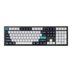 Keychron Q6 Max 100% Full Assembled Knob Red Switch Hot-Swap Gateron Jupiter RGB Wireless Keyboard - Black