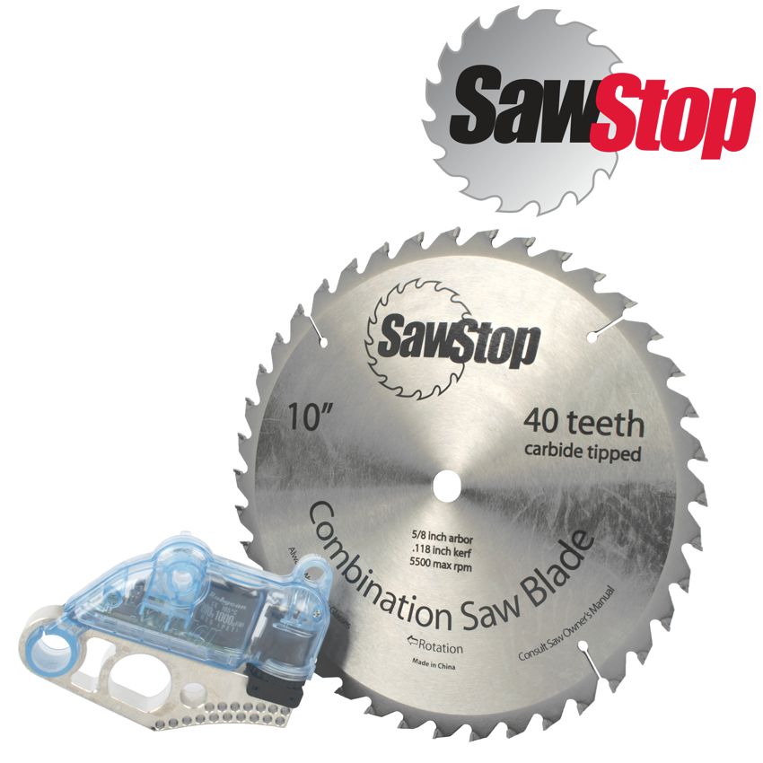 SAWSTOP DEMO CARTRIDGE AND 40T BLADE