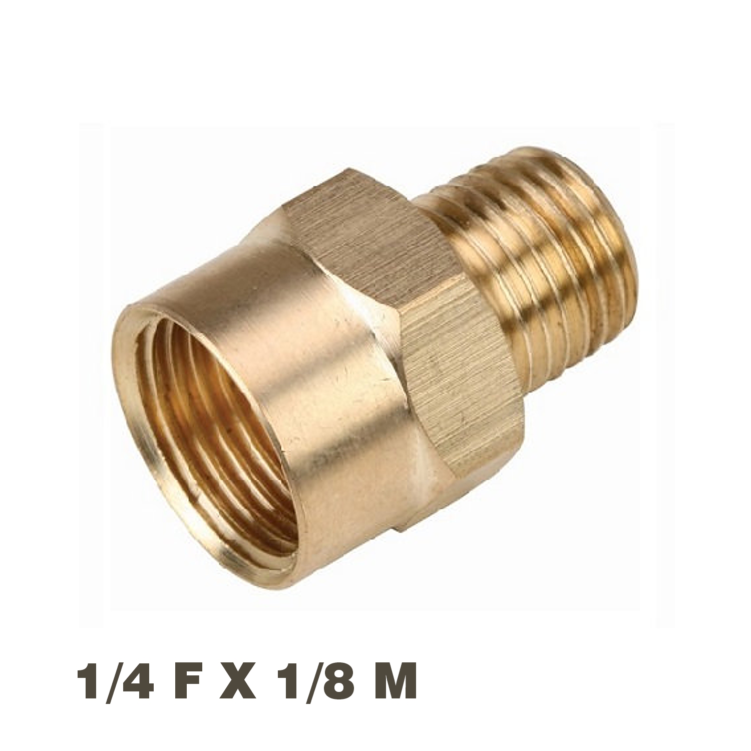 REDUCER BRASS 1/8X1/4 M/F