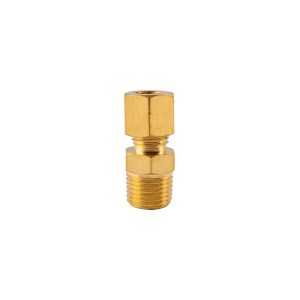 BRASS CONICAL STR. 5/32' TUBE X 1/8' M