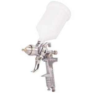 SPRAY GUN HVLP 1.4MM NOZZLE 600CC PLASTIC CUP