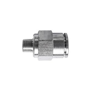 METAL PU FITTING STRAIGHT 12MM X 1/8' M