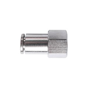 METAL PU FITTING STRAIGHT 8MM 1/4' F