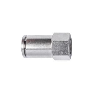 METAL PU FITTING STRAIGHT 10MM 1/8' F