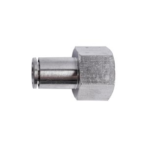 METAL PU FITTING STRAIGHT 10MM 1/2' F