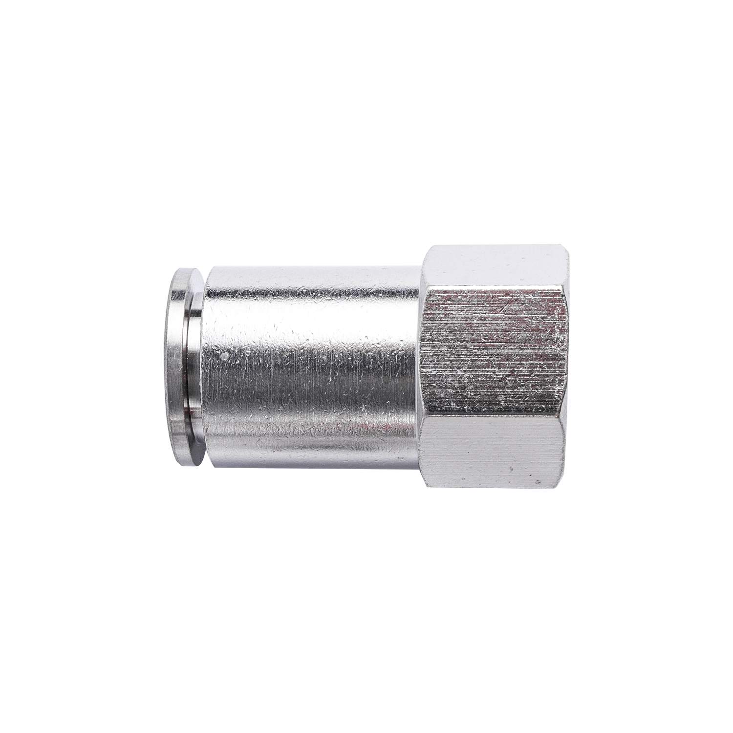 METAL PU FITTING STRAIGHT 12MM 1/4' F