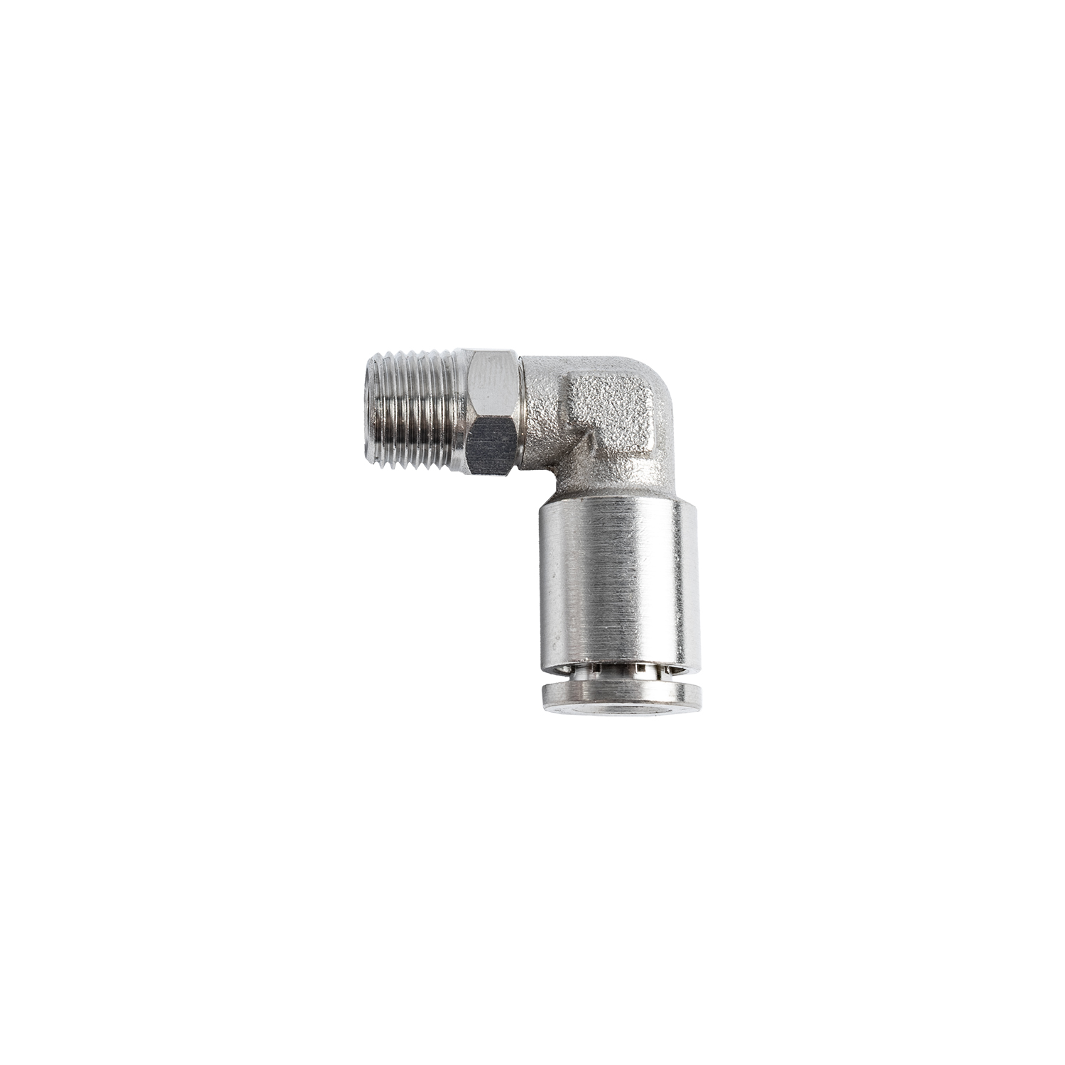METAL PU FITTING ELBOW 6MM 1/8' M