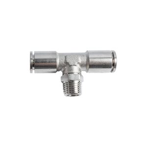 METAL PU FITTING T-JOINT 10MM 1/4' M