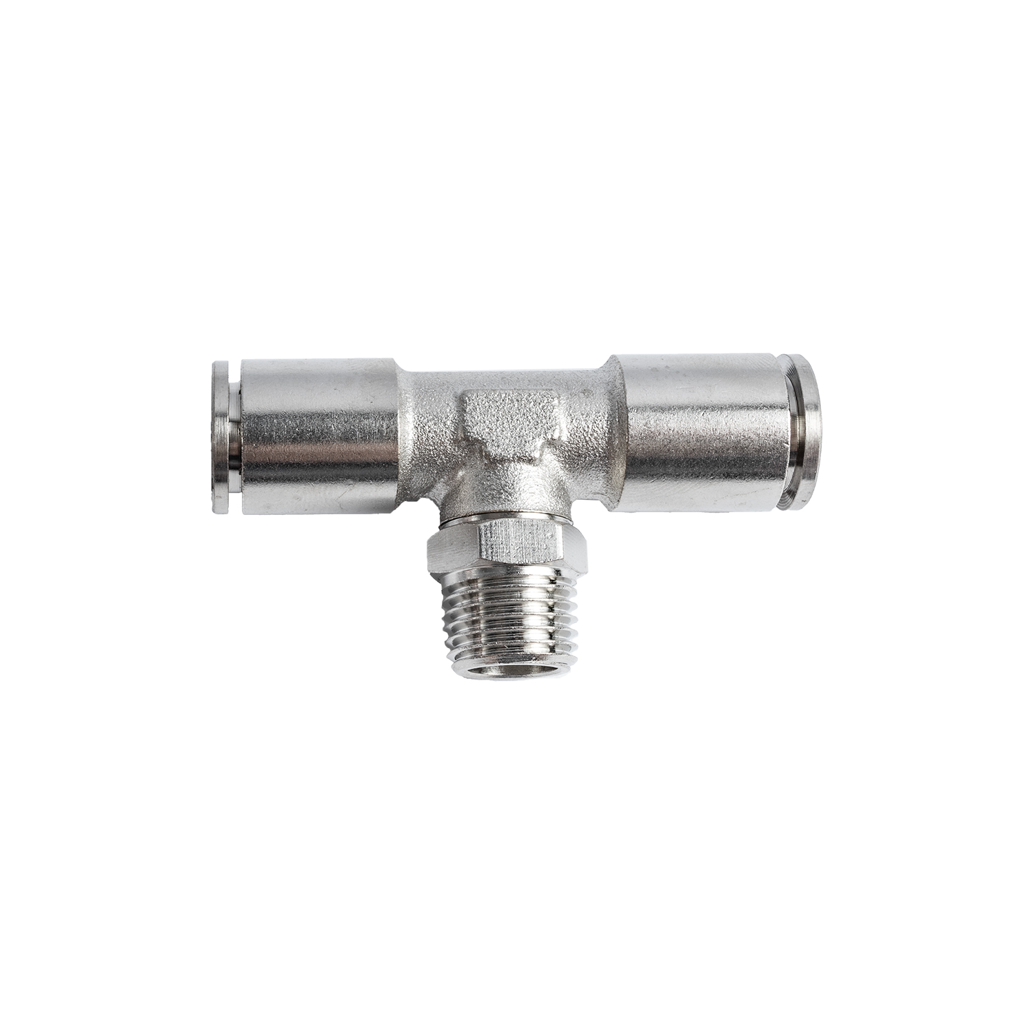 METAL PU FITTING T-JOINT 10MM 1/4' M
