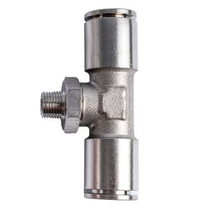 METAL PU FITTING T-JOINT 12MM 1/8' M