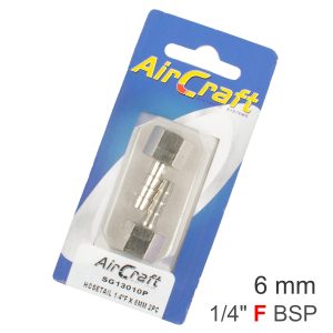 HOSETAIL 1/4'F X 6MM 2PC PACK