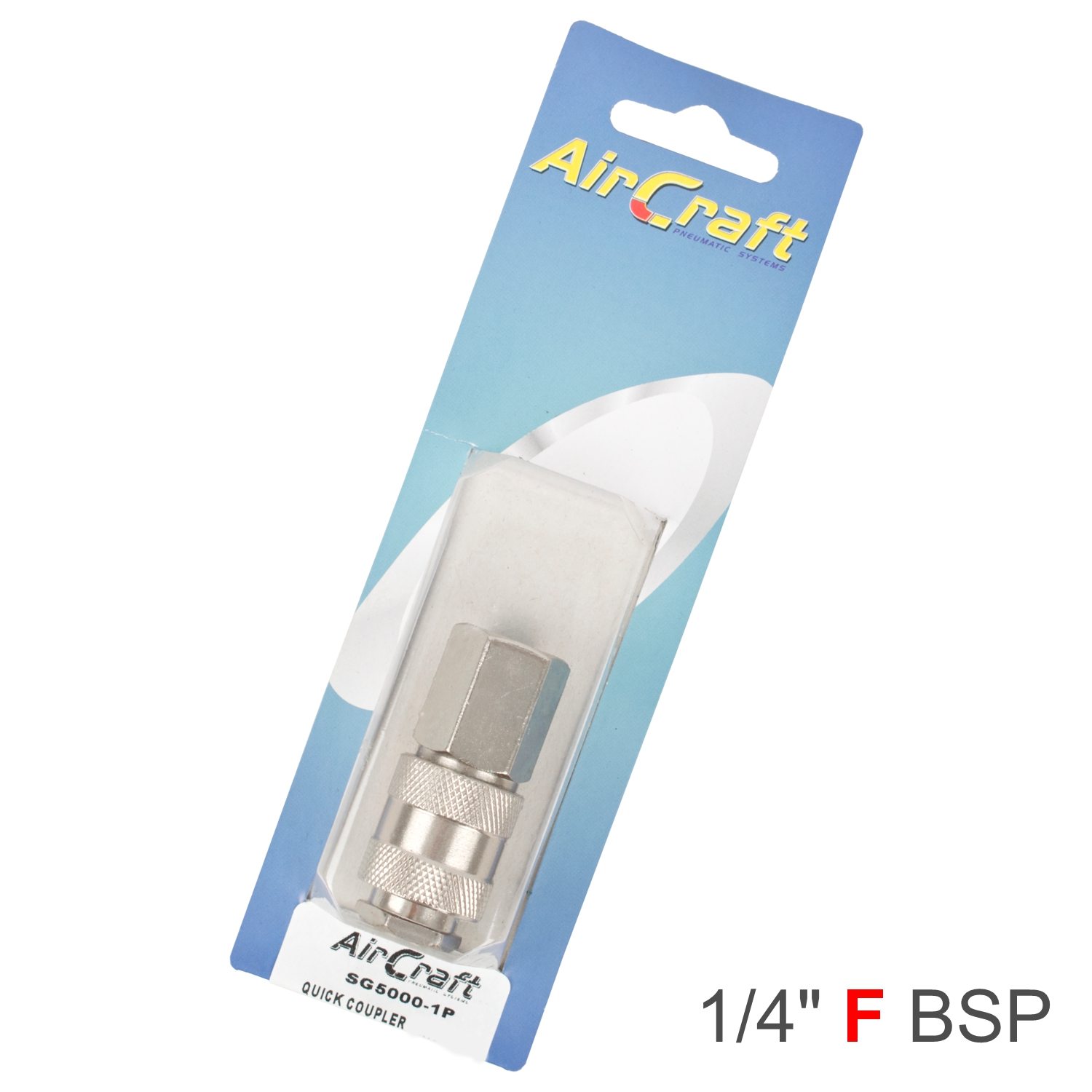 QUICK COUPLER GERMAN TYPE 1/4' FEMALE 1CD