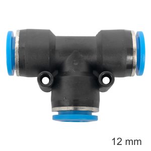 PU HOSE FITTING TEE 12MM