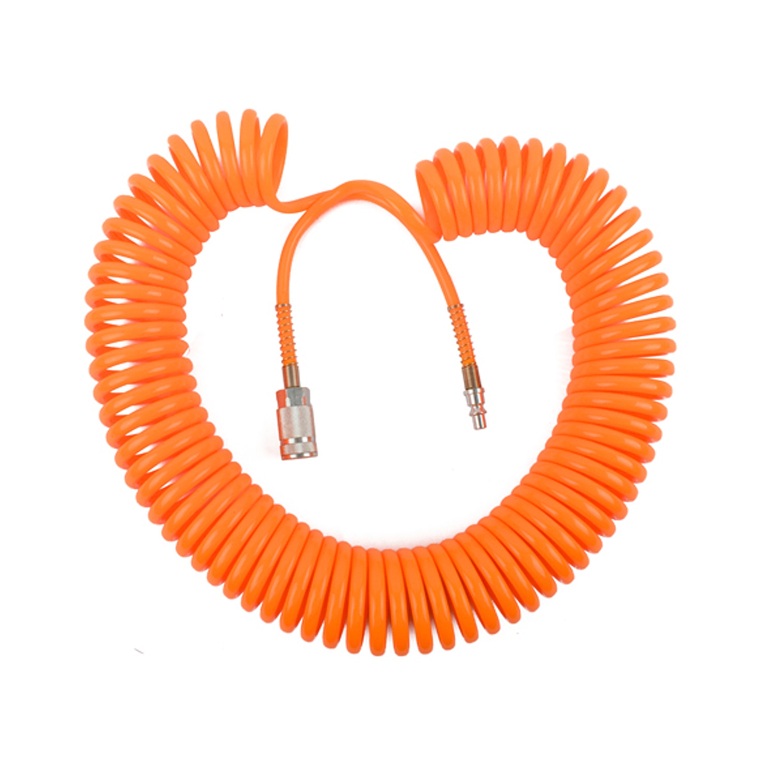SPIRAL HOSE 15MX8MM W/ARO QUICK COUPLER