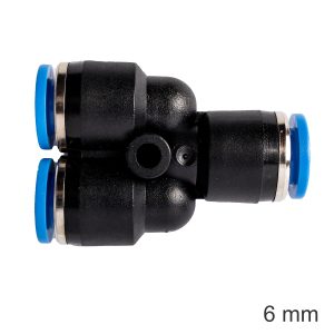 PU HOSE FITTING Y JOINT 6MM