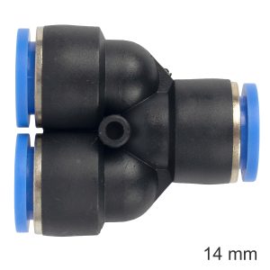 PU HOSE FITTING Y JOINT 14MM