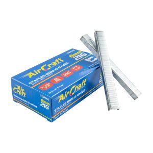 STAPLES 8MM 21 GAUGE 5000 PER BOX