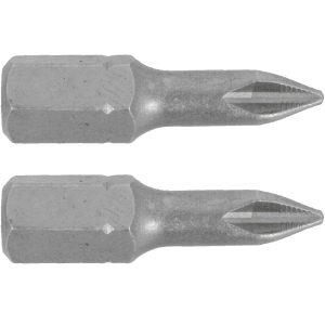 POZI.1 X 25MM INS.BIT 2/CARD