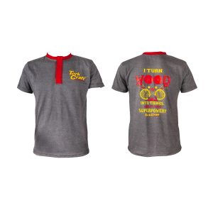 TORK CRAFT T-SHIRT GREY - LARGE -  I TURN WOOD