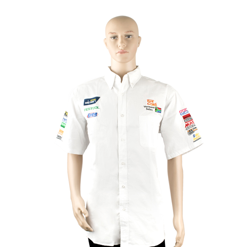 VERMONT MENS COTTON SHIRT WHITE 2XL