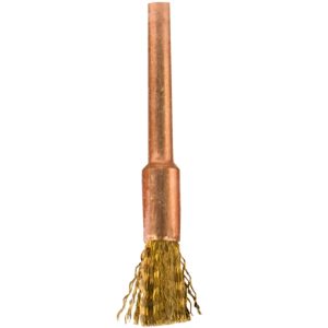 MINI BRASS BRUSH 3.2MM END 2.4MM SHANK