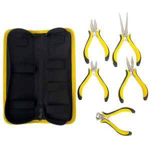 TORK CRAFT 5PC MINI PLIER SET WITH BAG MICRO