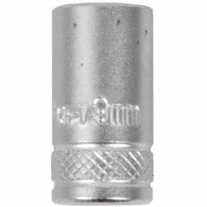 SOCKET 9MM 1/4' DRIVE CRV 12 POINT