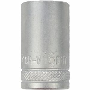 SOCKET 16MM X 21.8MM 1/2' DRIVE CRV 12 POINT