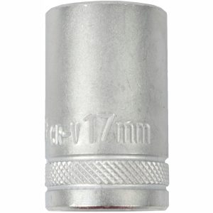 SOCKET 17MM X 23.8MM 1/2' DRIVE CRV 12 POINT