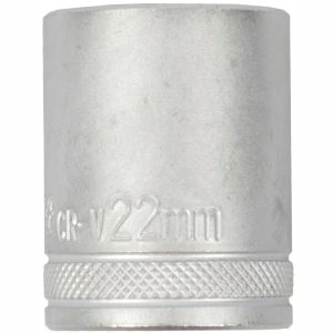 SOCKET 22MM X 29.8MM 1/2' DRIVE CRV 12 POINT