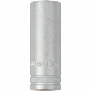SOCKET 13MM 1/4' DR DEEP SOCKET CRV 12 POINT