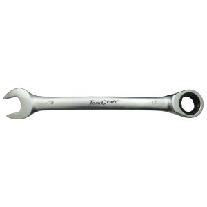 COMBINATION RATCHET WRENCH 19MM FIXED HEAD SPANNER