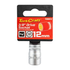 SOCKET 3/8'DR 12MM 12PT CRV