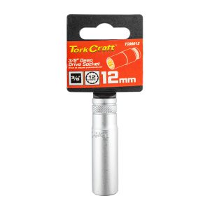 DEEP SOCKET 3/8'DR 12MM 12PT CRV