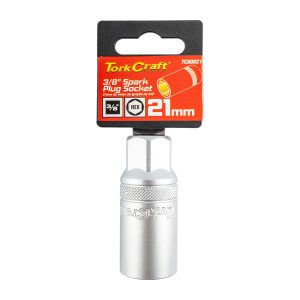 SPARK PLUG SOCKET 21MM X 65MM X 3/8'DR CRV