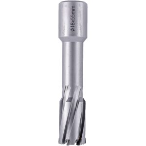 ANNULAR HOLE CUTTER TCT 18 X 55MM WELD SHANK 19.05MM