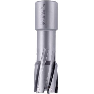 ANNULAR HOLE CUTTER TCT 20 X 35MM WELD SHANK 19.05MM