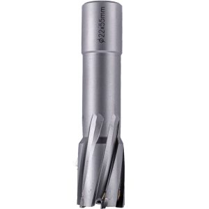 ANNULAR HOLE CUTTER TCT 22 X 55MM WELD SHANK 19.05MM