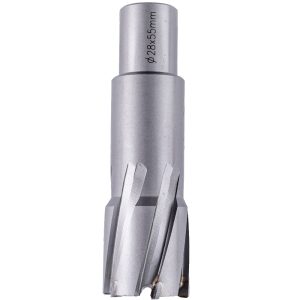 ANNULAR HOLE CUTTER TCT 28 X 55MM WELD SHANK 19.05MM