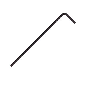 L-WRENCH HEX 2.0X80X15MM LONG CRV BLACK