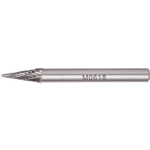 ROTARY BURR TUNGSTEN 6X18X6MM CONICAL STRAIGHT