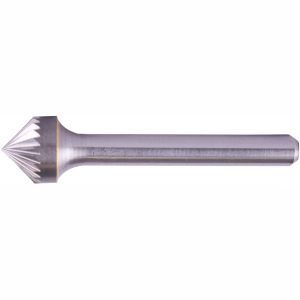 ROTARY BURR TUNGSTEN 12X6X6MM 90 DEGREE CONE